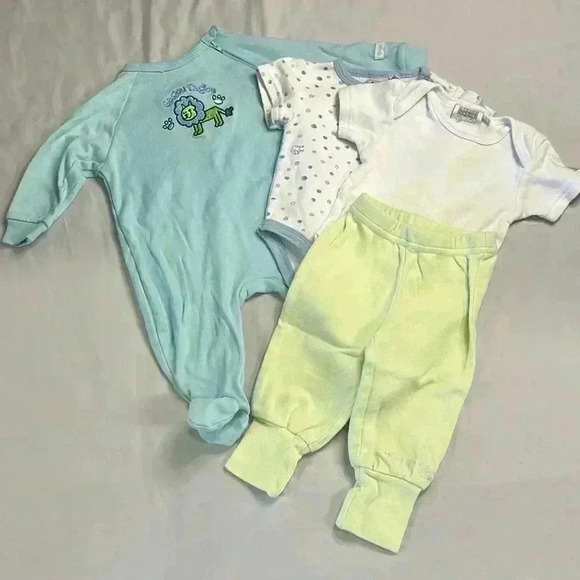 Gagou Tagou - 4 piece baby set. Size 3 months - Picture 1 of 9